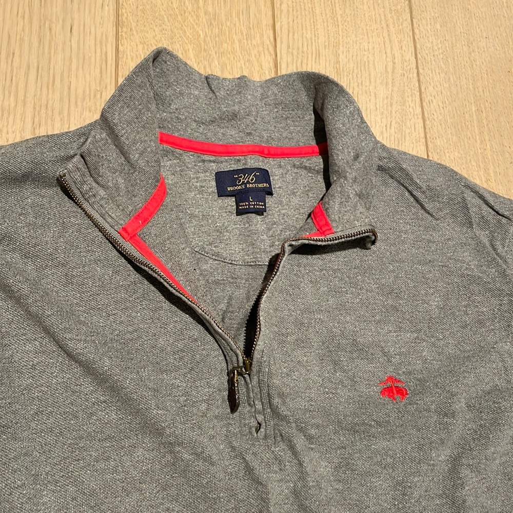 Men’s Brooks Brothers quarter zip